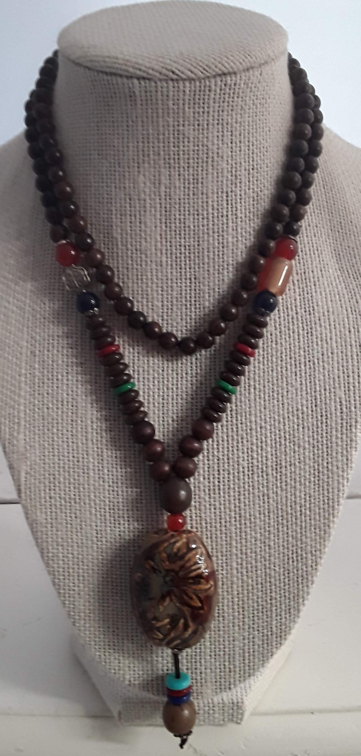 Handmade Unisex Beaded Necklace