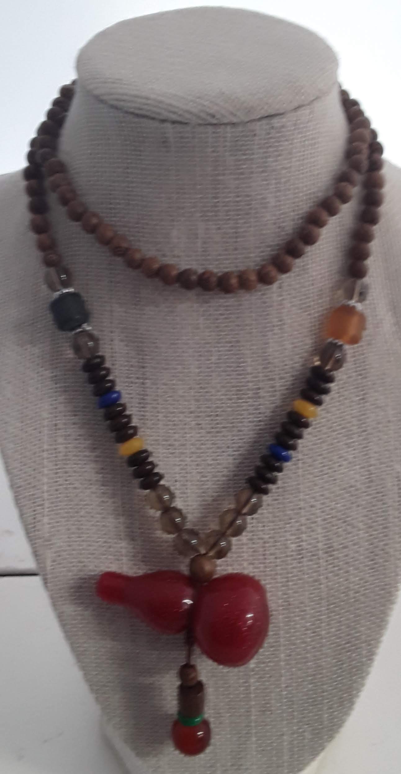 Handmade Unisex Beaded Necklace