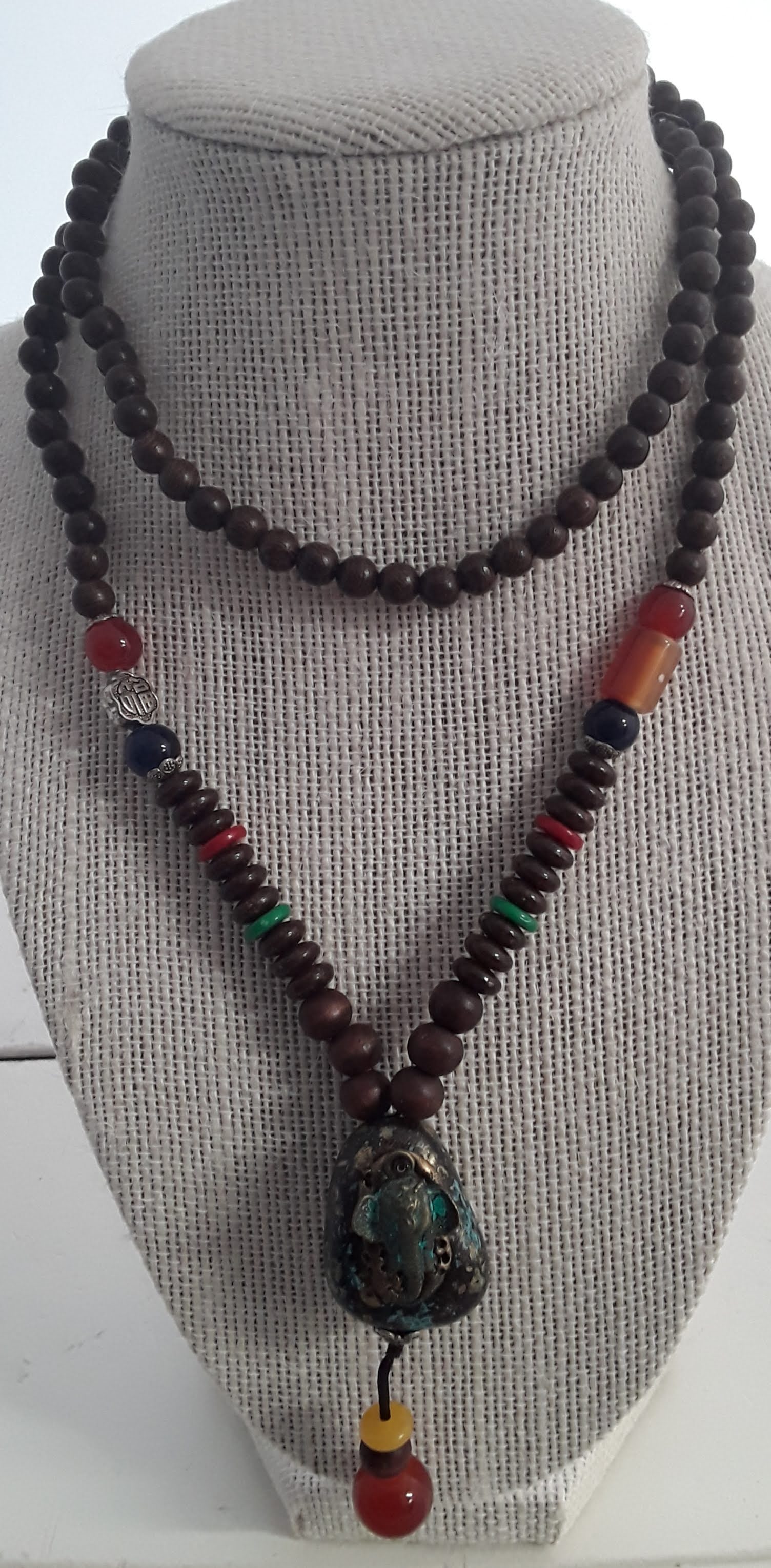 Handmade Unisex Beaded Necklace