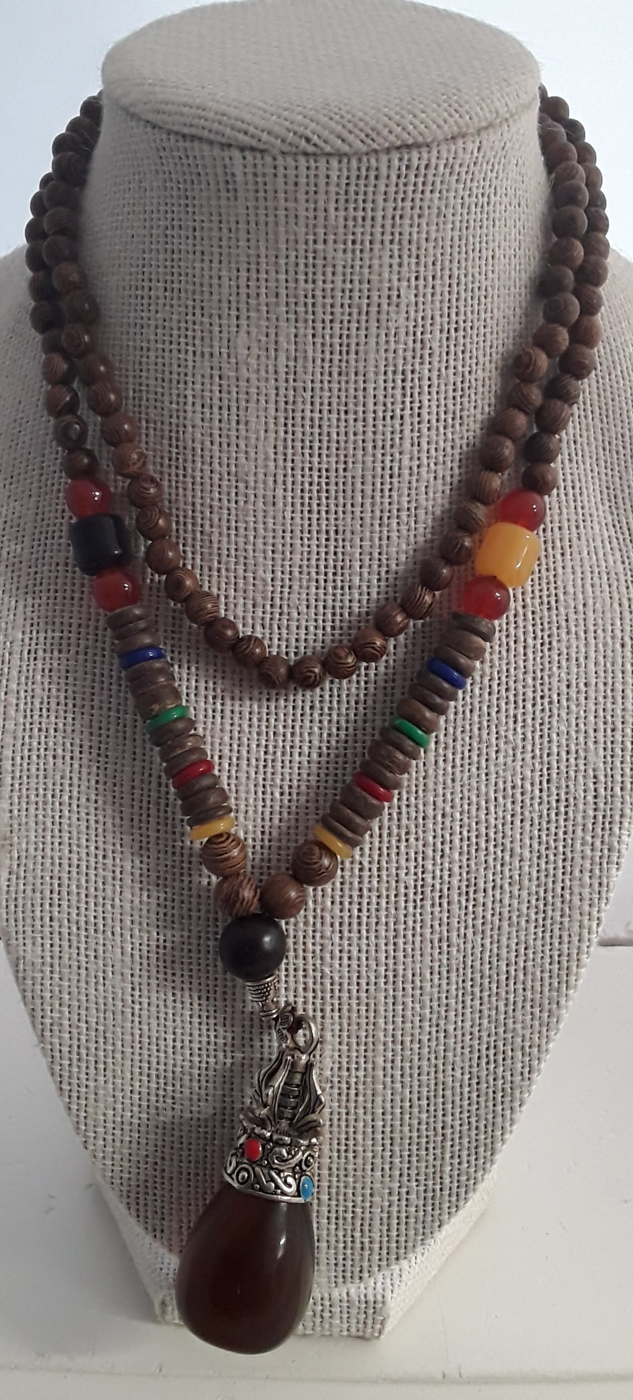 Handmade Unisex Beaded Necklace