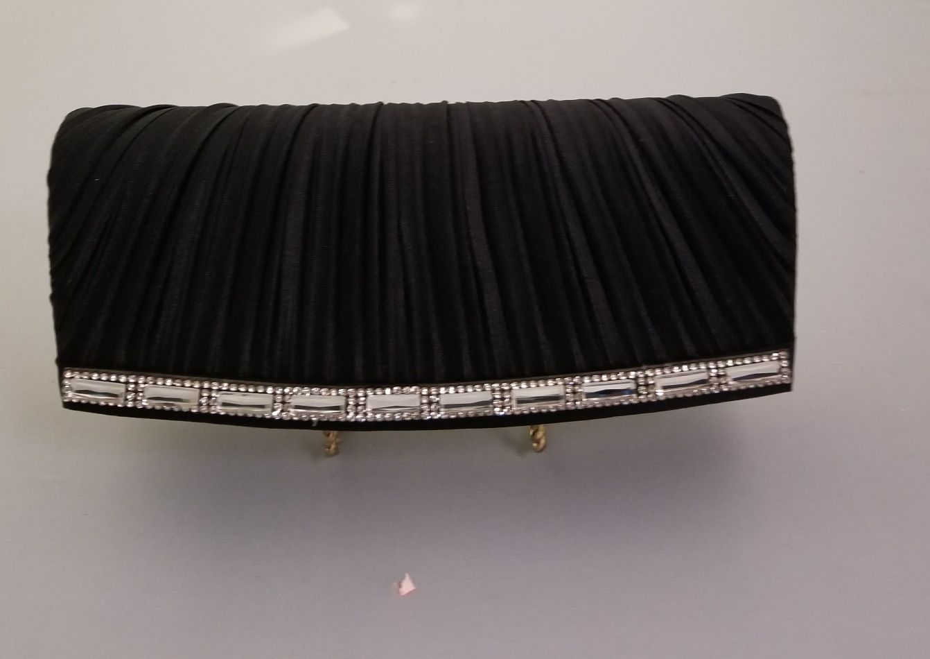 Black Clutch Bag - Theresa Exotic Apparel