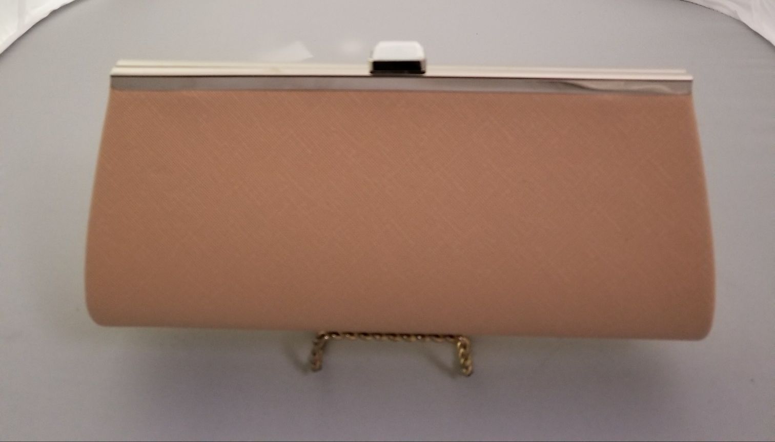 Blush Clutch Bag - Theresa Exotic Apparel