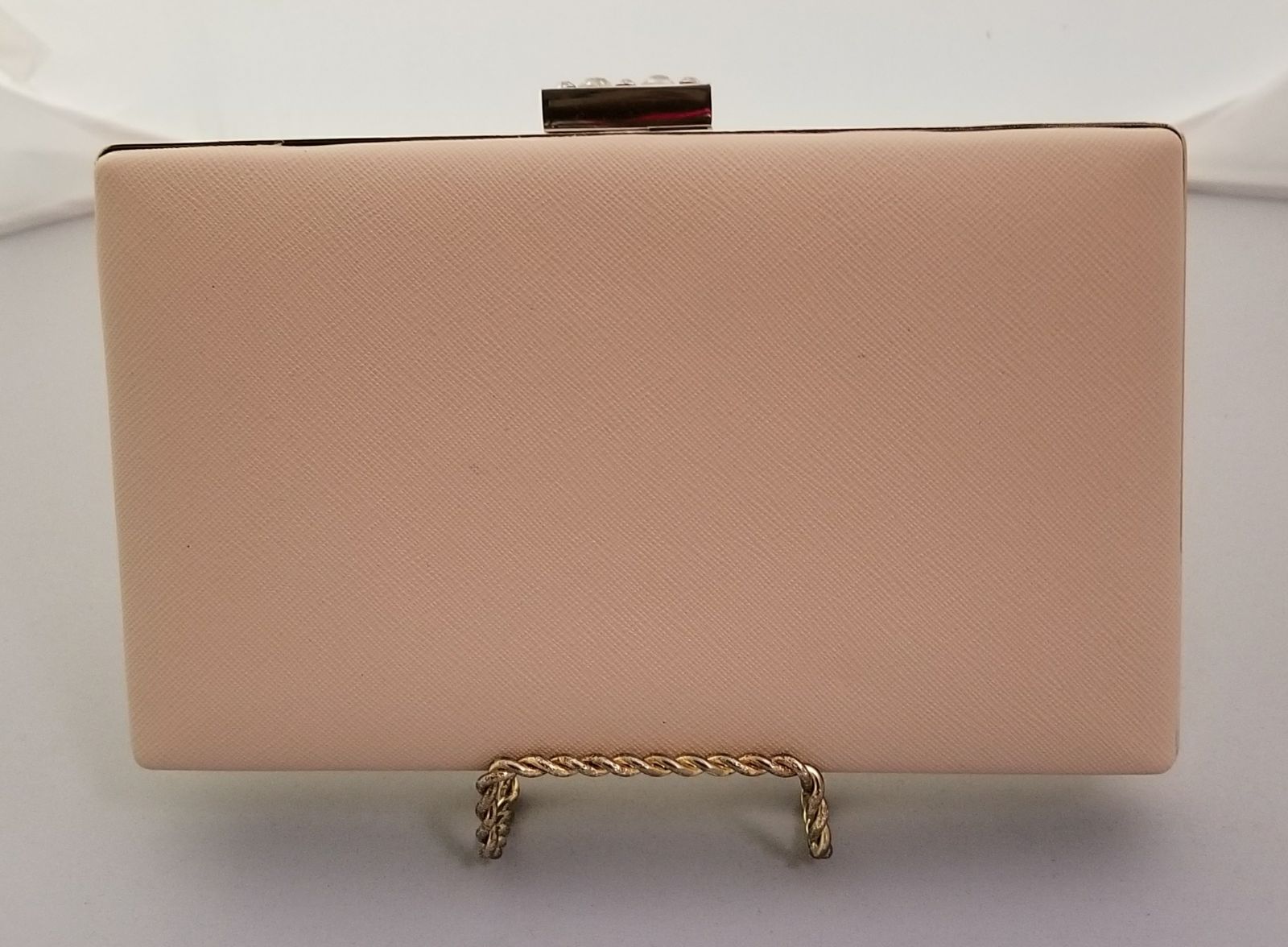 Blush Clutch Bag - Theresa Exotic Apparel