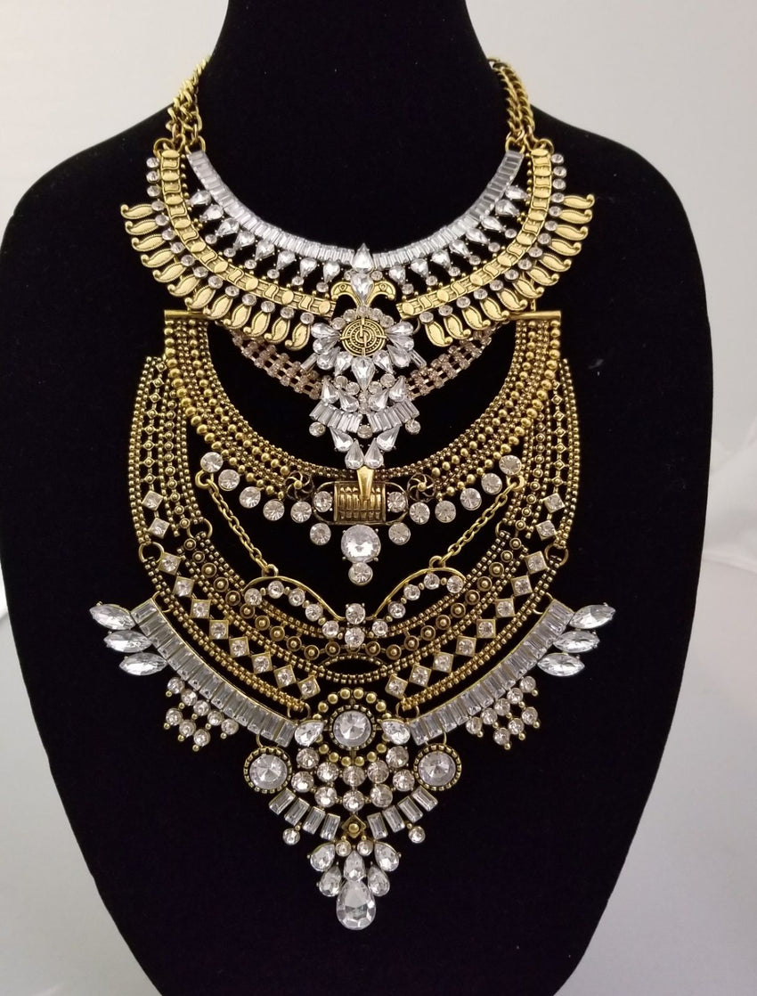 Exotic Multi-Layer Royal Necklace