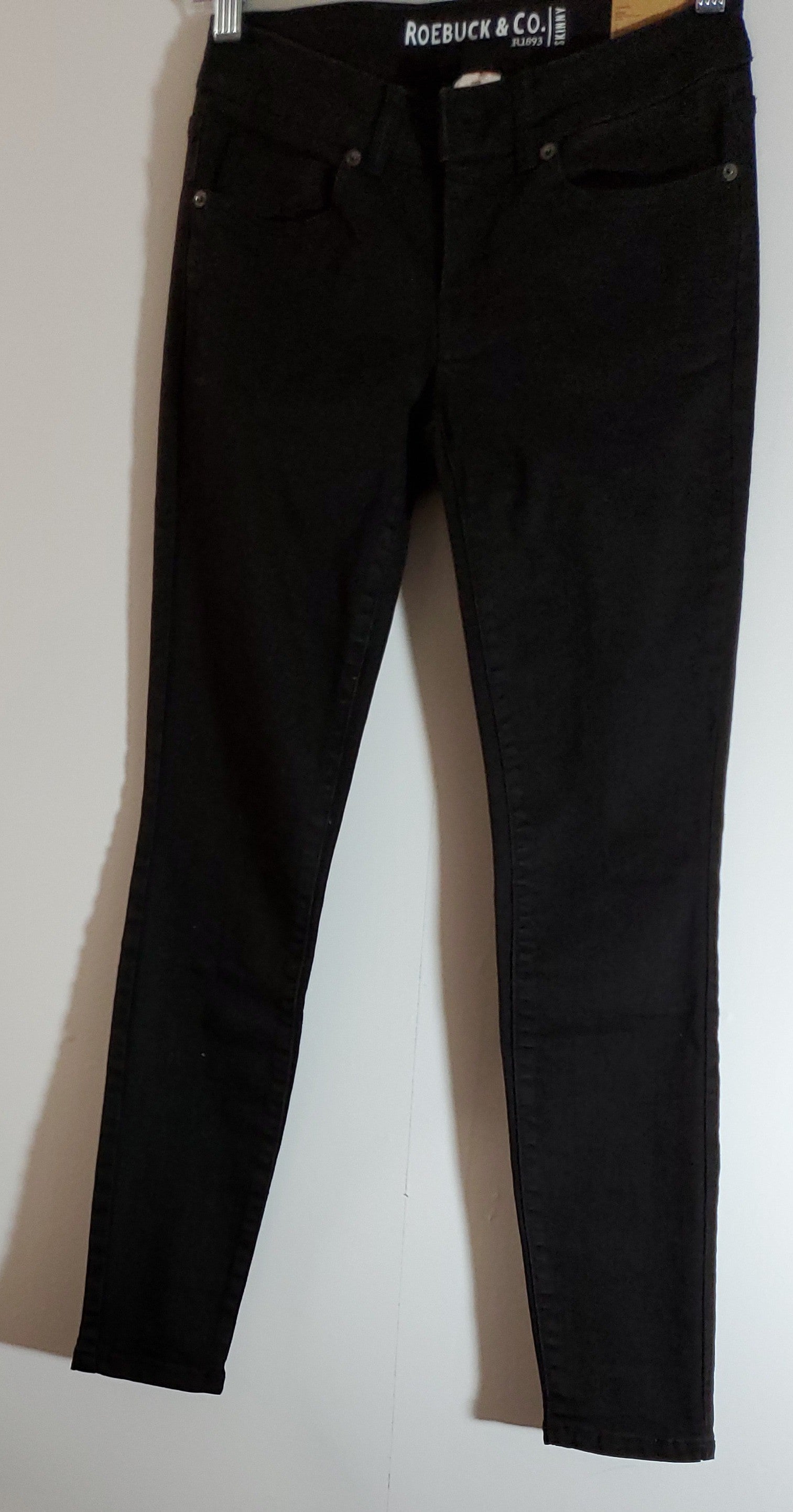 Ladies Roebuck & Co. Black Denim Pants