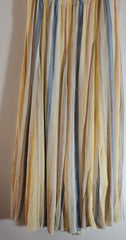 New Directions Long Soft Multicolored Striped Skirt