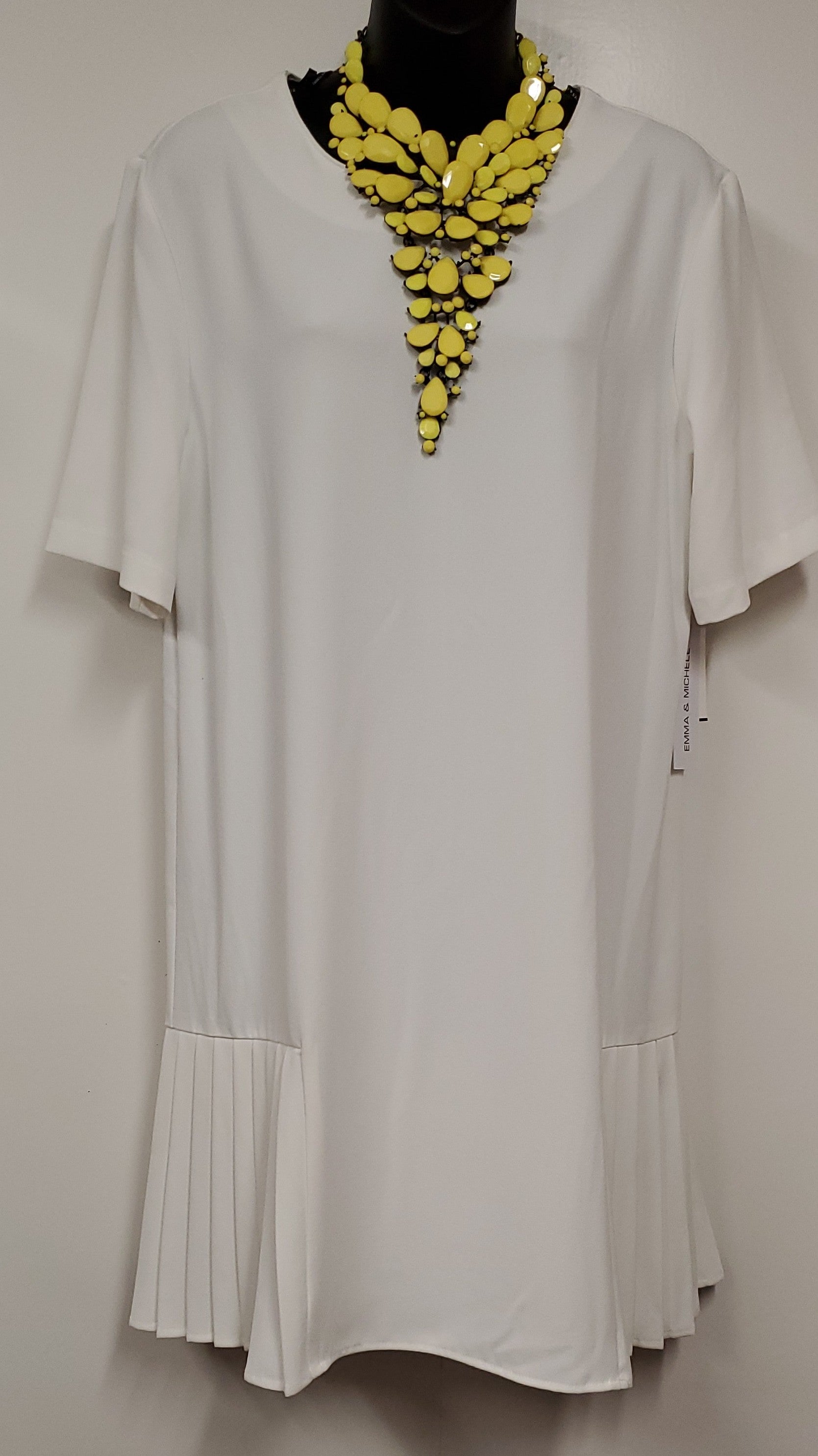 Ladies  White Summer Dress