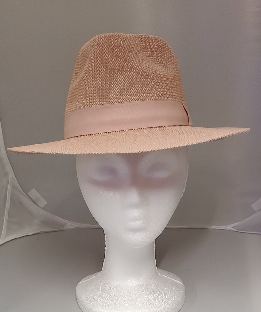 Ladies Fashionable Peach Hat
