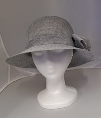 Ladies Fashionable Gray Hat