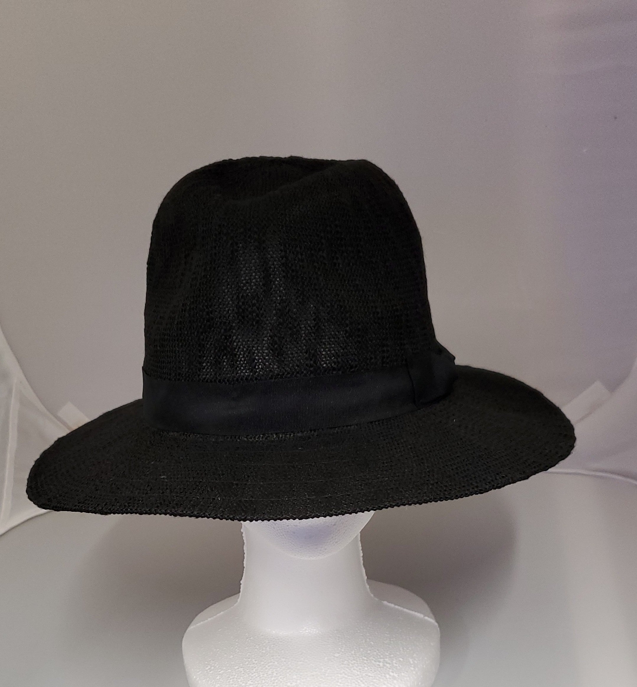 Ladies Fashionable Black Hat