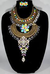 Ladies 2 Pcs. Indian Necklace Set