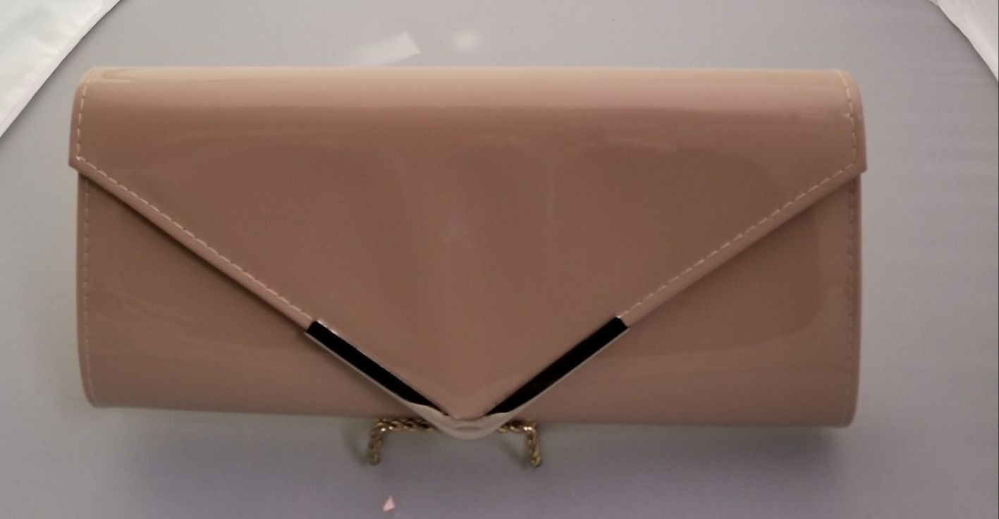 Nude Clutch Bag - Theresa Exotic Apparel