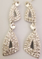 Exotic Diamond Classy Pierce Earrings