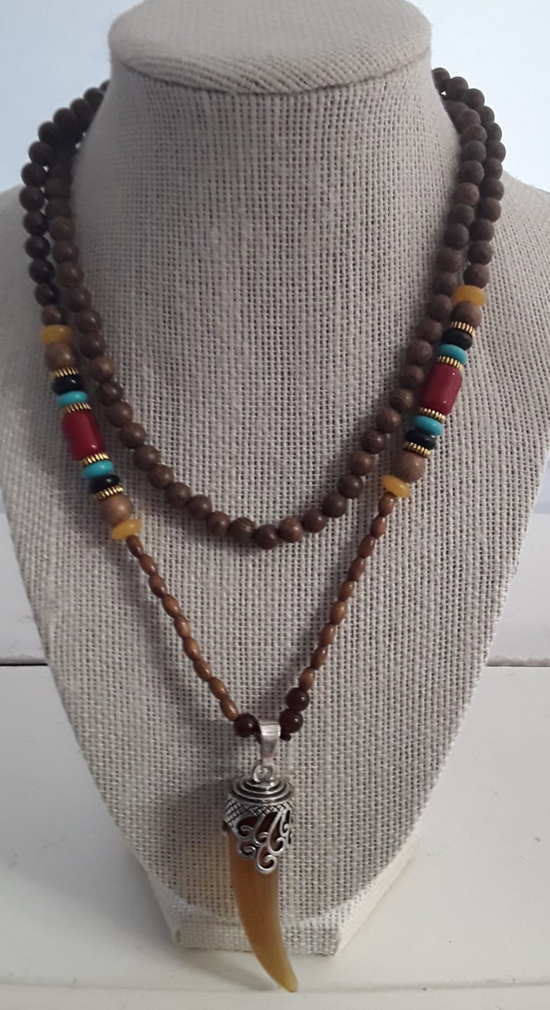 Handmade Unisex Beaded Necklace