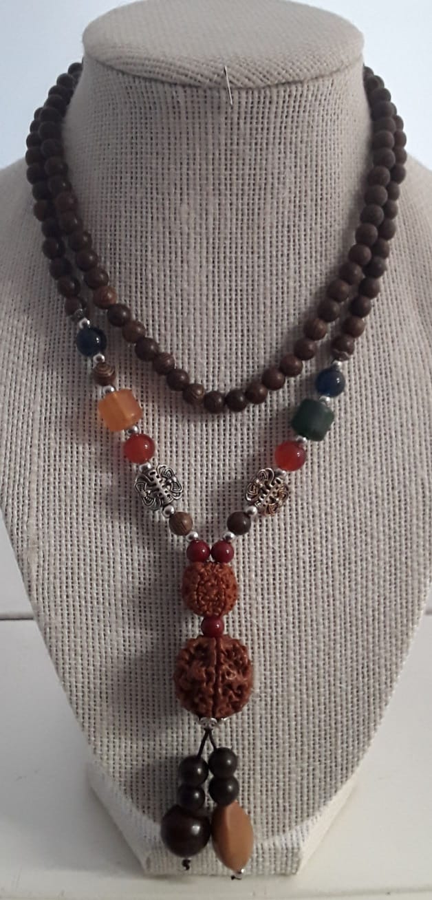 Handmade Unisex Beaded Necklace