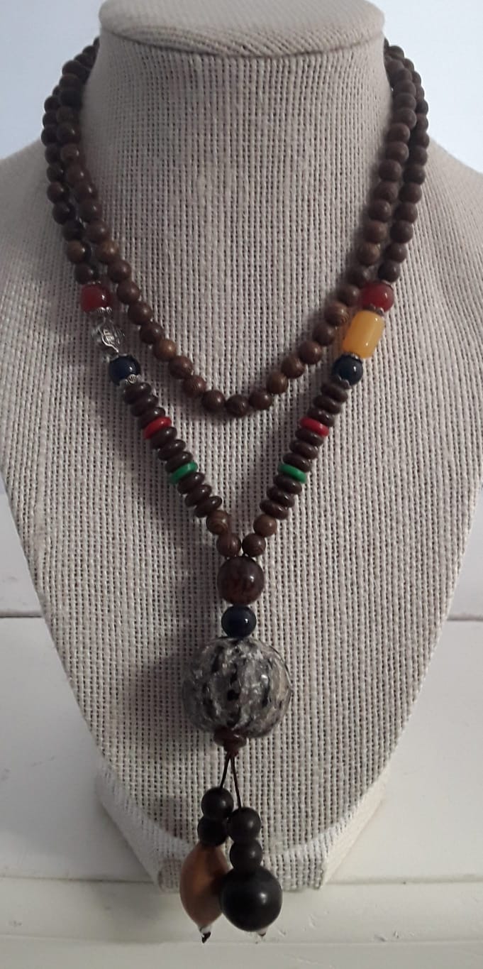 Handmade Unisex Beaded Necklace