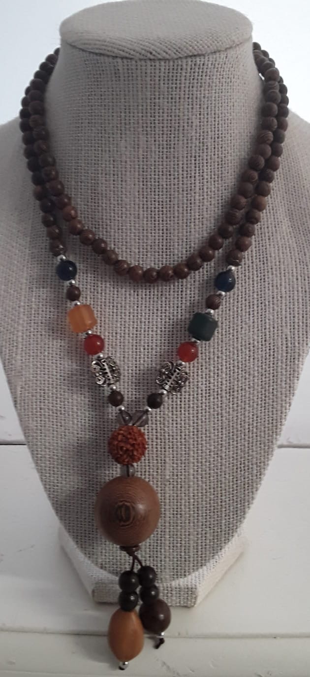 Handmade Unisex Beaded Necklace