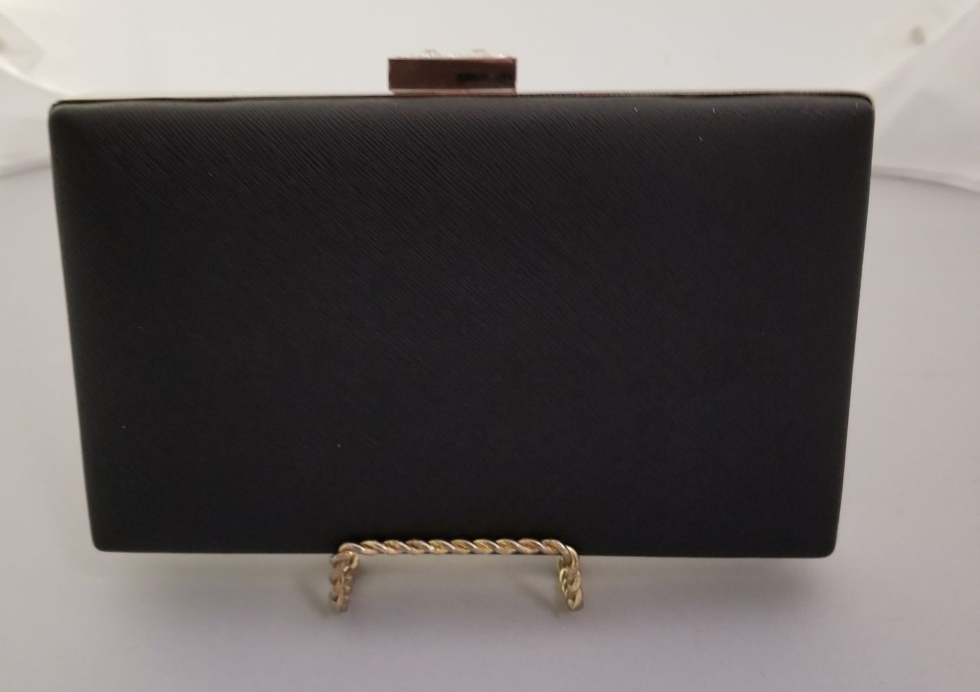 Black Clutch Bag - Theresa Exotic Apparel