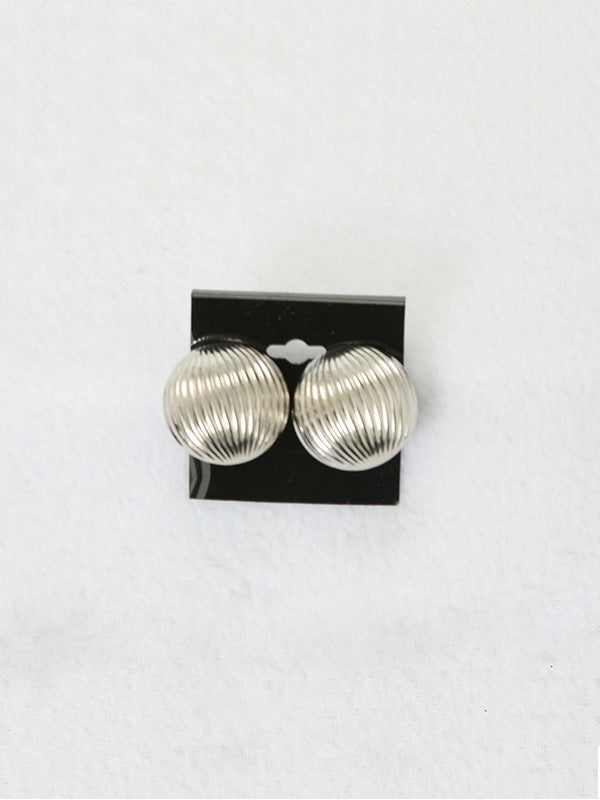Silver Clip-On Earrings